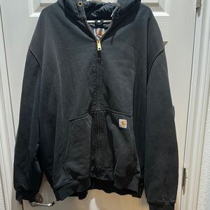 Carhartt Black Hooded Jacket